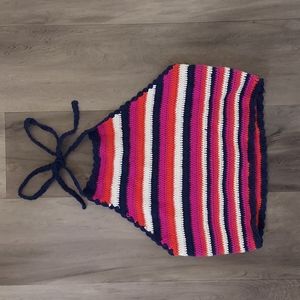 NWOT Crochet Crop Top